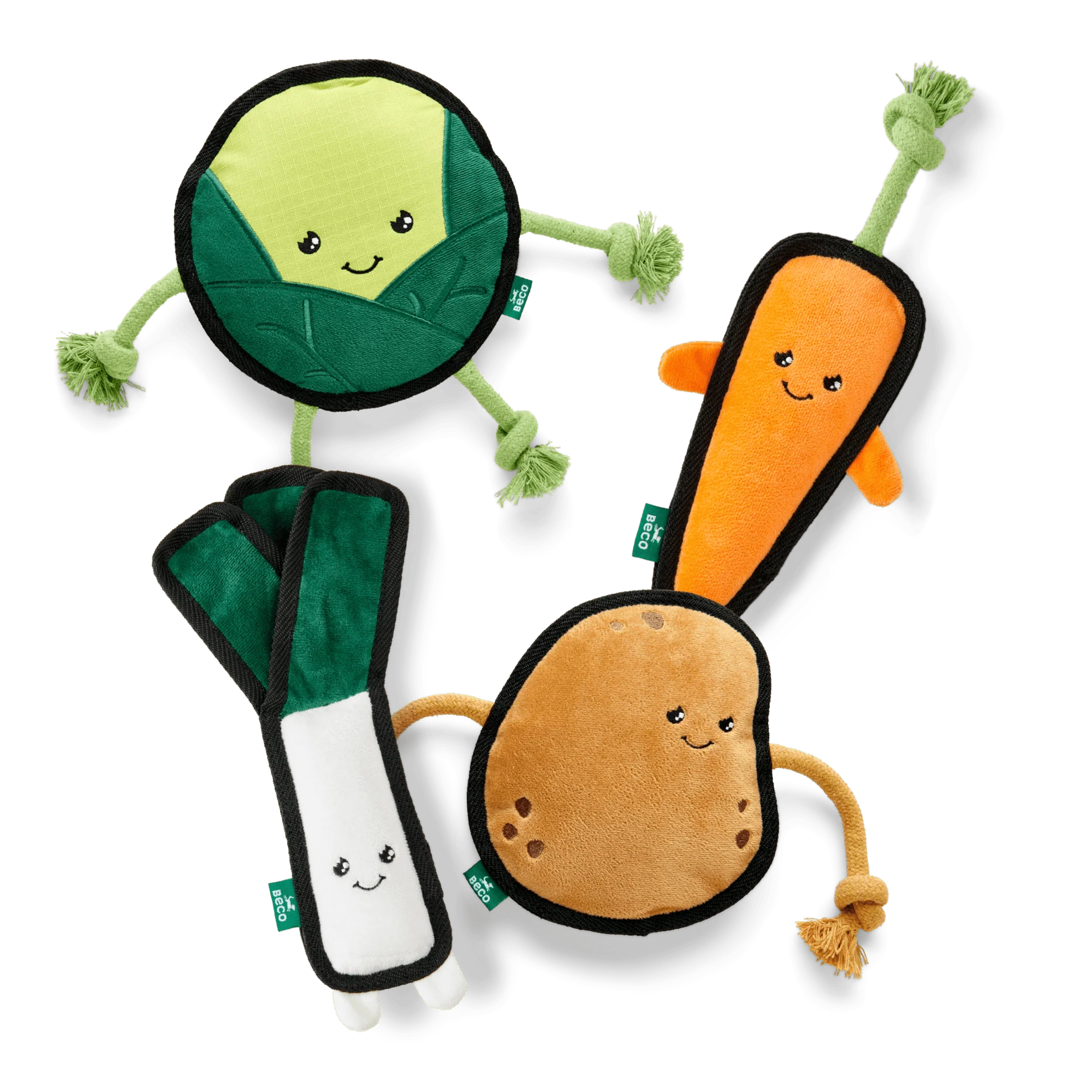 Plush Carrot Dog Toy - Image 5